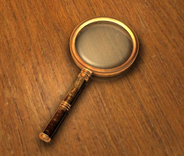 Magnifying glass 3D model_3
