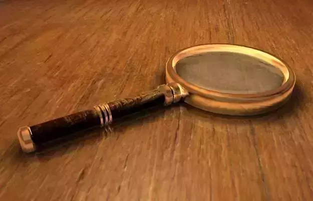 Magnifying glass 3D model