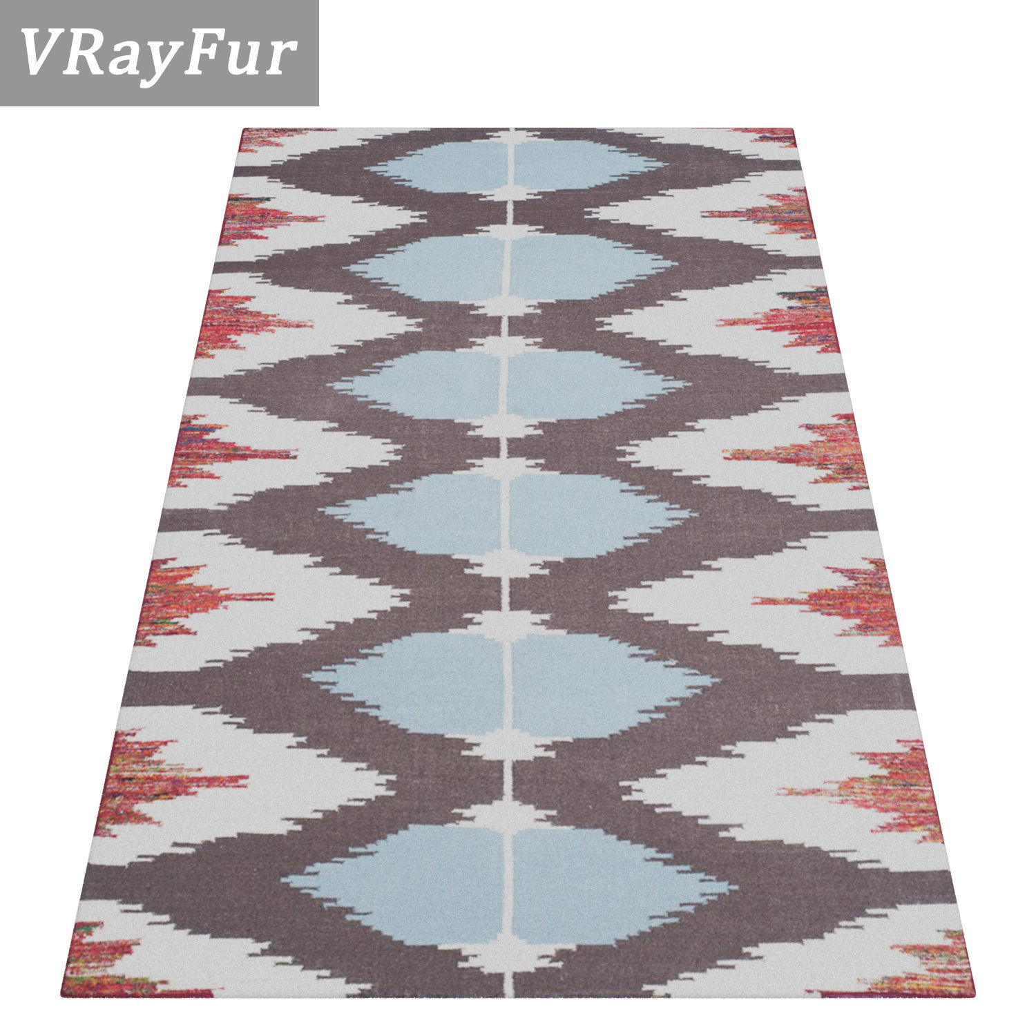 Rug Set 81 3D model_2