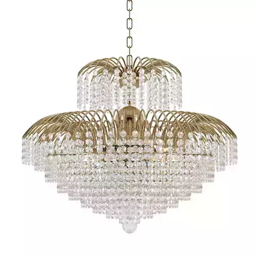 Chandelier Salentino E 1 5 60 100 G 3D model
