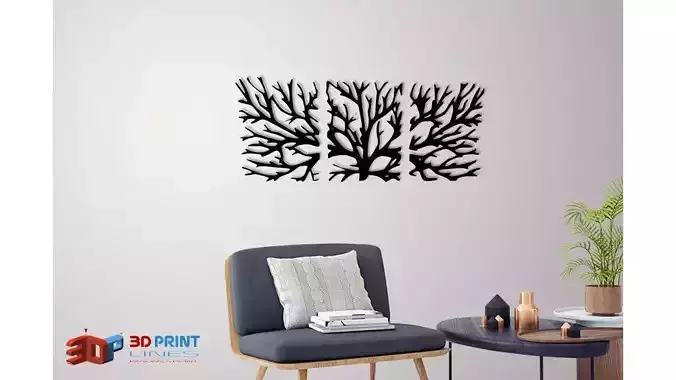 WALL TREE BRANCHES 