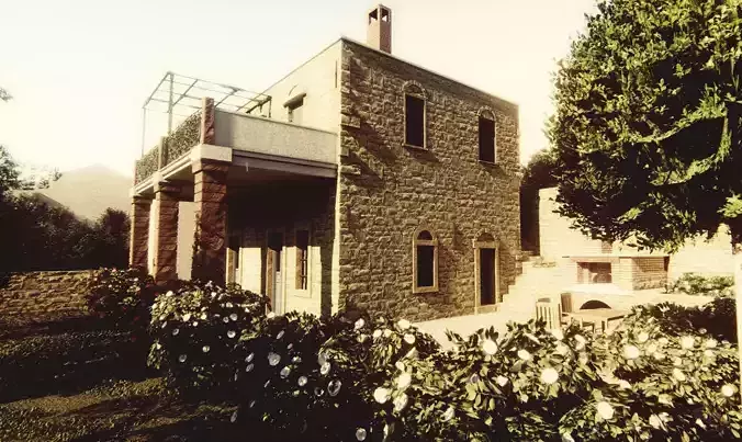 Traditional house in Greece