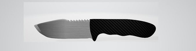 Faca  Hunter 3D model