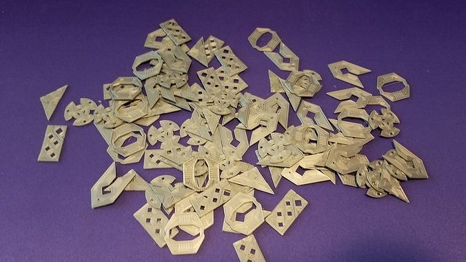 Shins -coins- for the Numenera RPG 3D print model