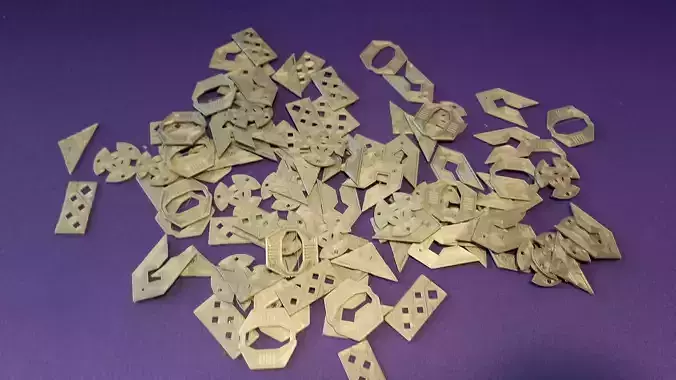 Shins -coins- for the Numenera RPG 3D print model