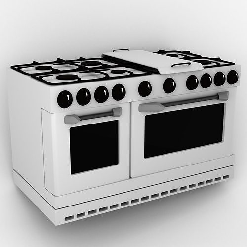 Kitchen Oven 3D model