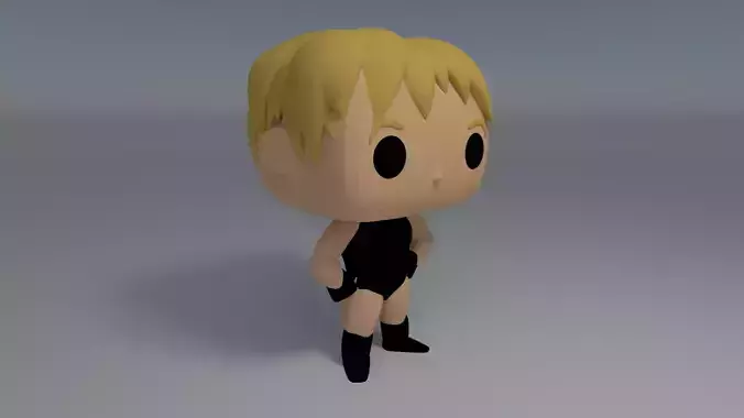 Custom Pop Male Standing Figure 3D Print 3D print model