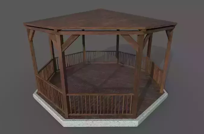 gazebo wooden