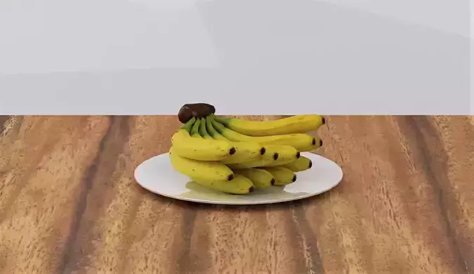 Banana LODs included