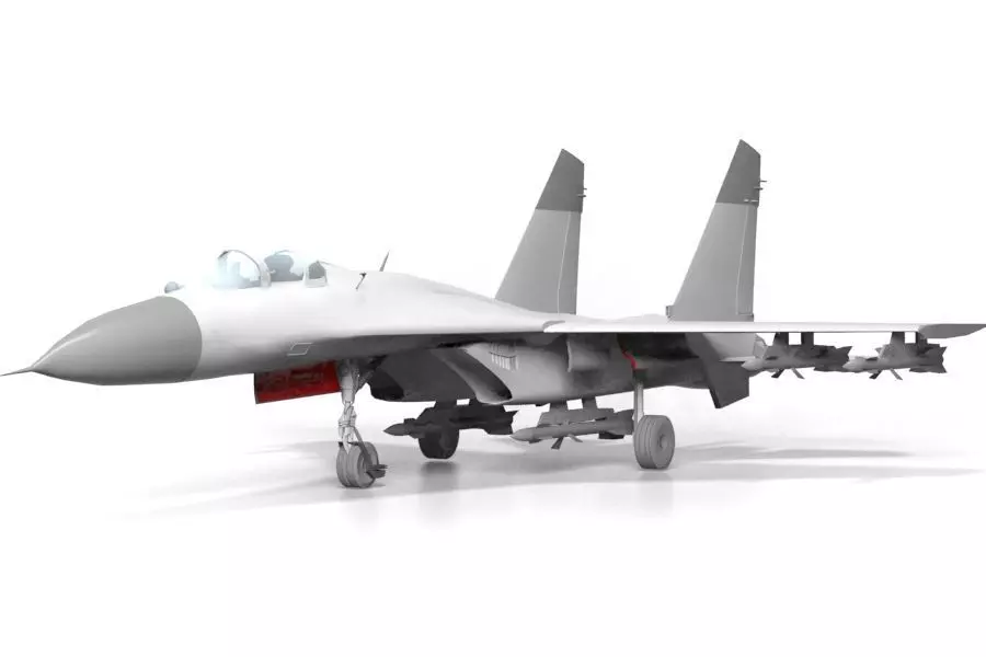 Sukhoi Su- 27  3D model_0