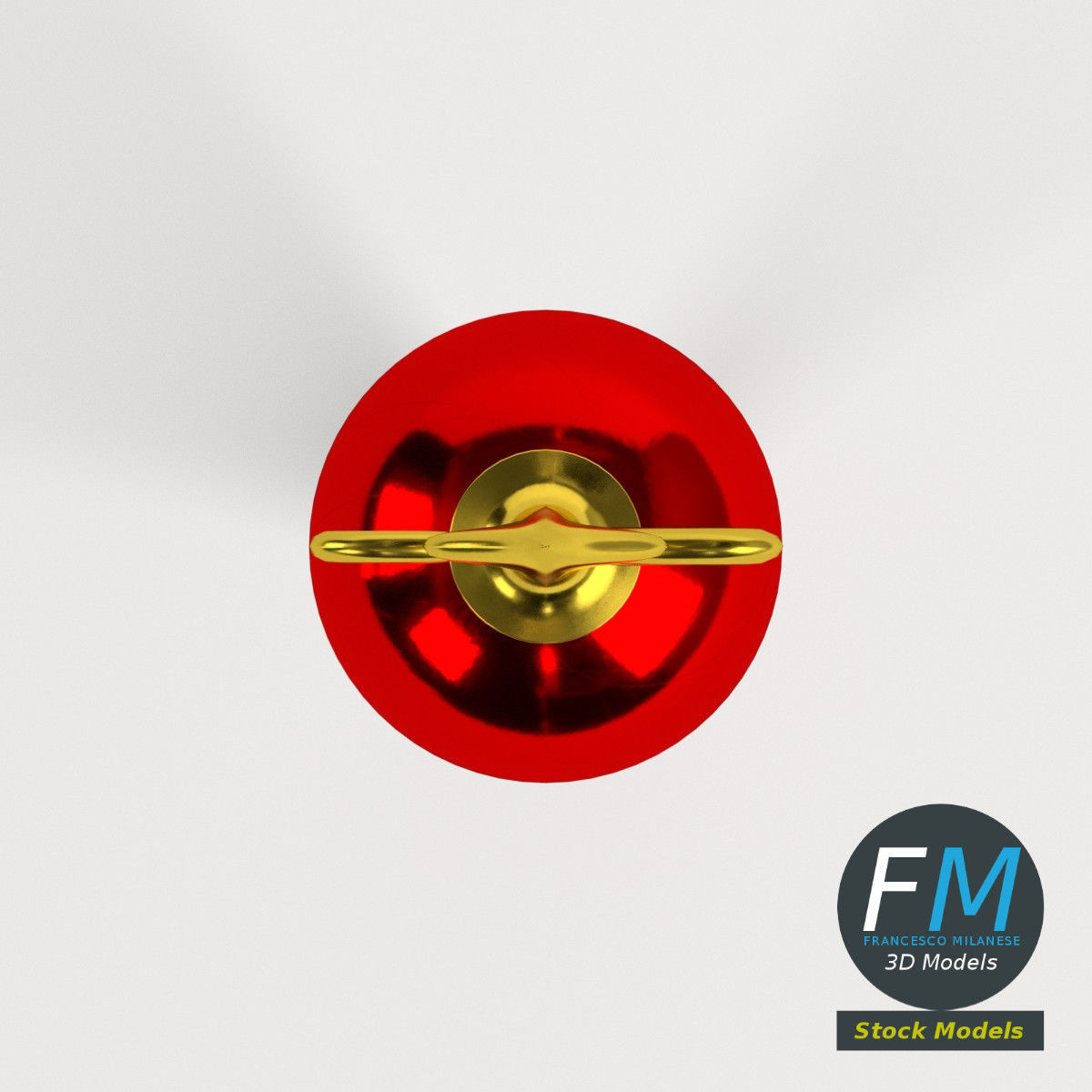 Heraldic scepter 3D model_6