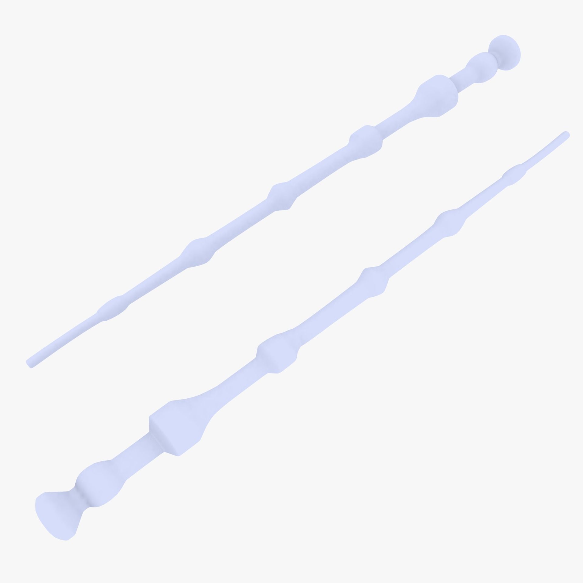 Elder Wand Low-poly 3D model_1