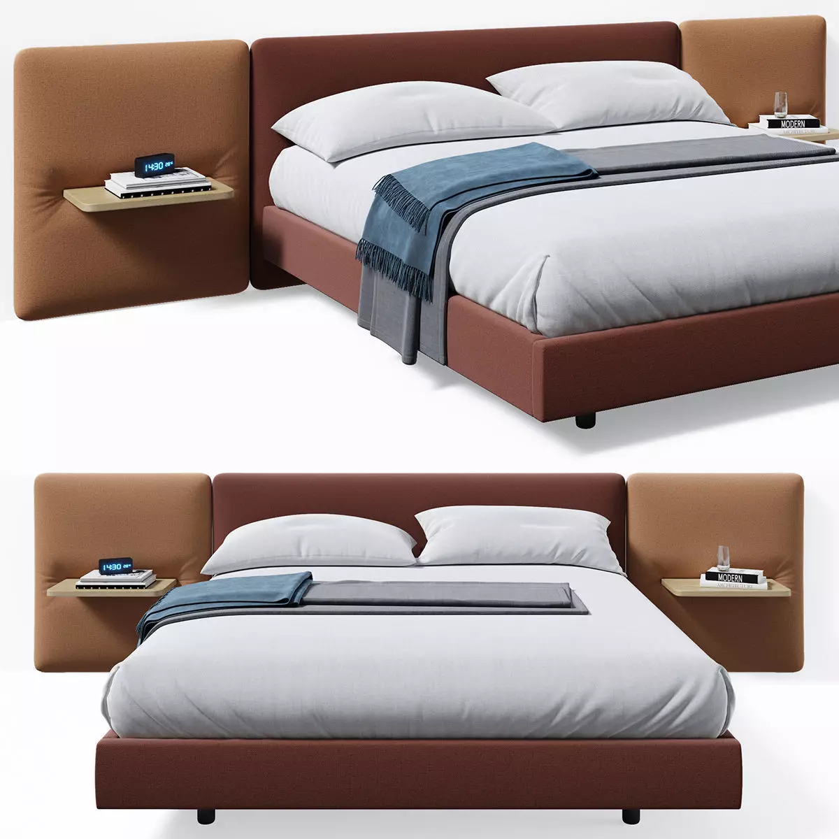Lota bed 3D model