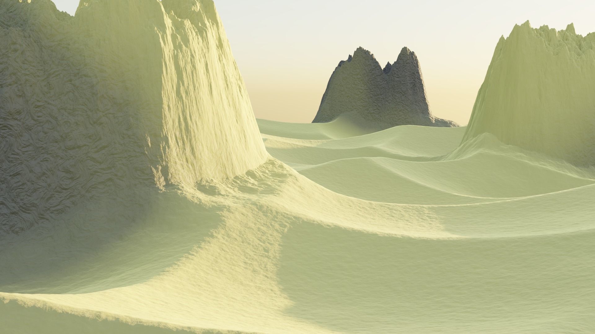 Desert Terrains 1 3D model_3