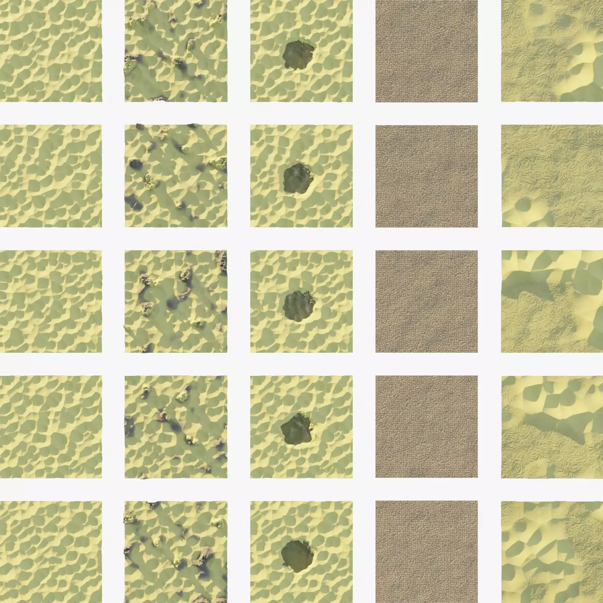 Desert Terrains 1 3D model_0