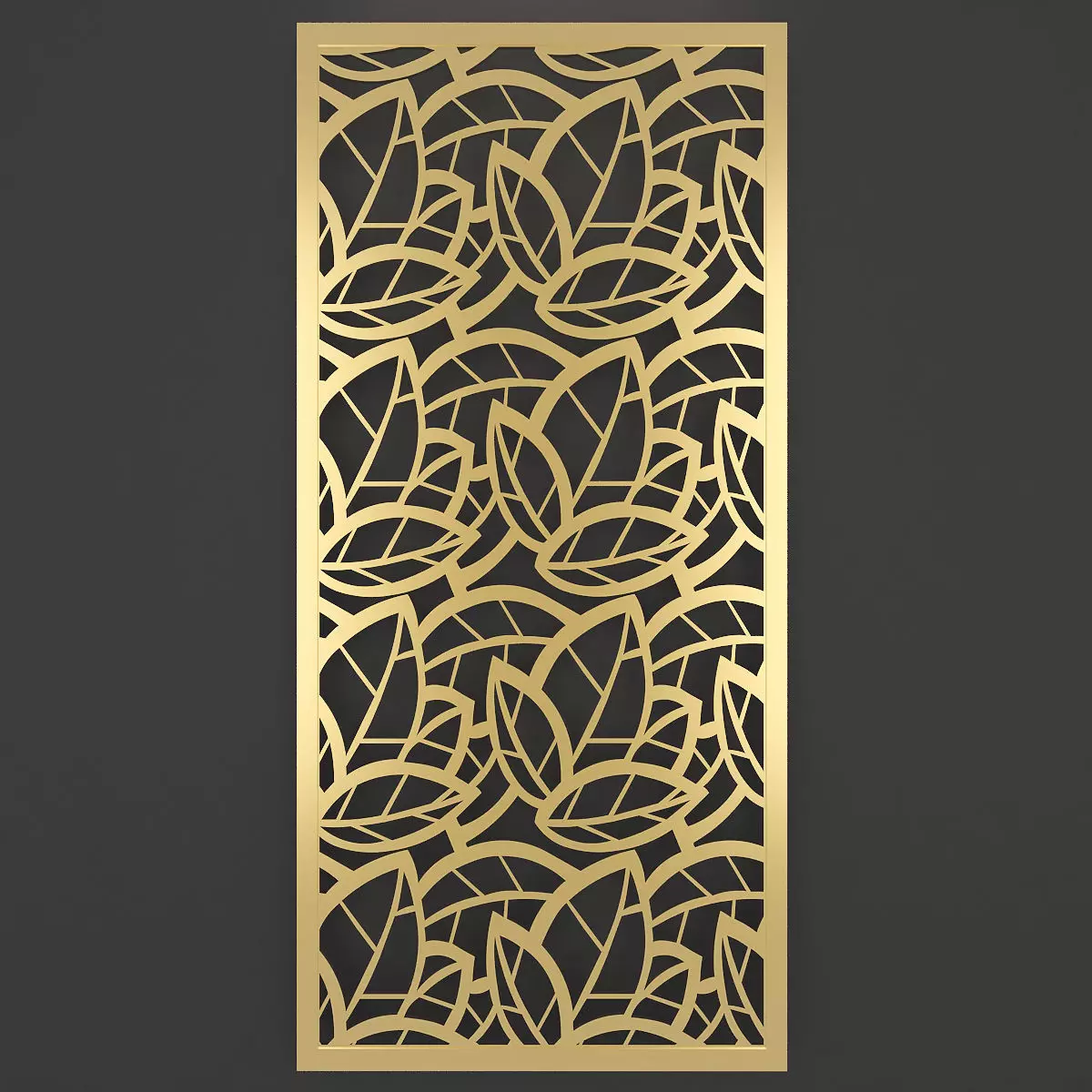 CNC Partition Panel 3d 3D model_0