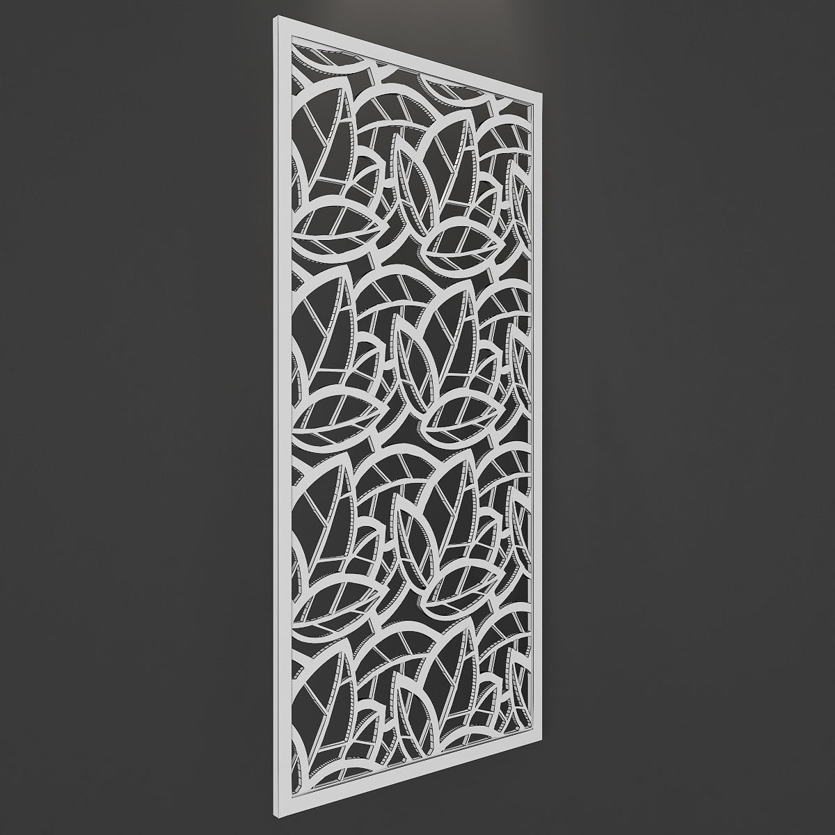 CNC Partition Panel 3d 3D model_3