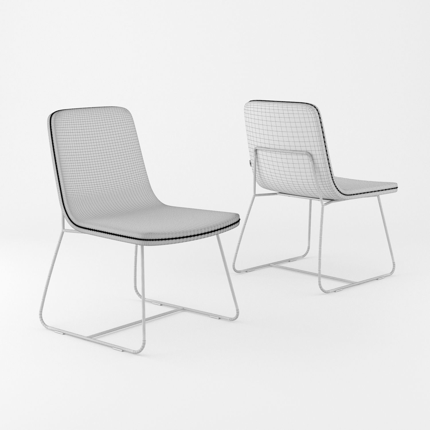 BT design pera lounge type 1 3D model_4