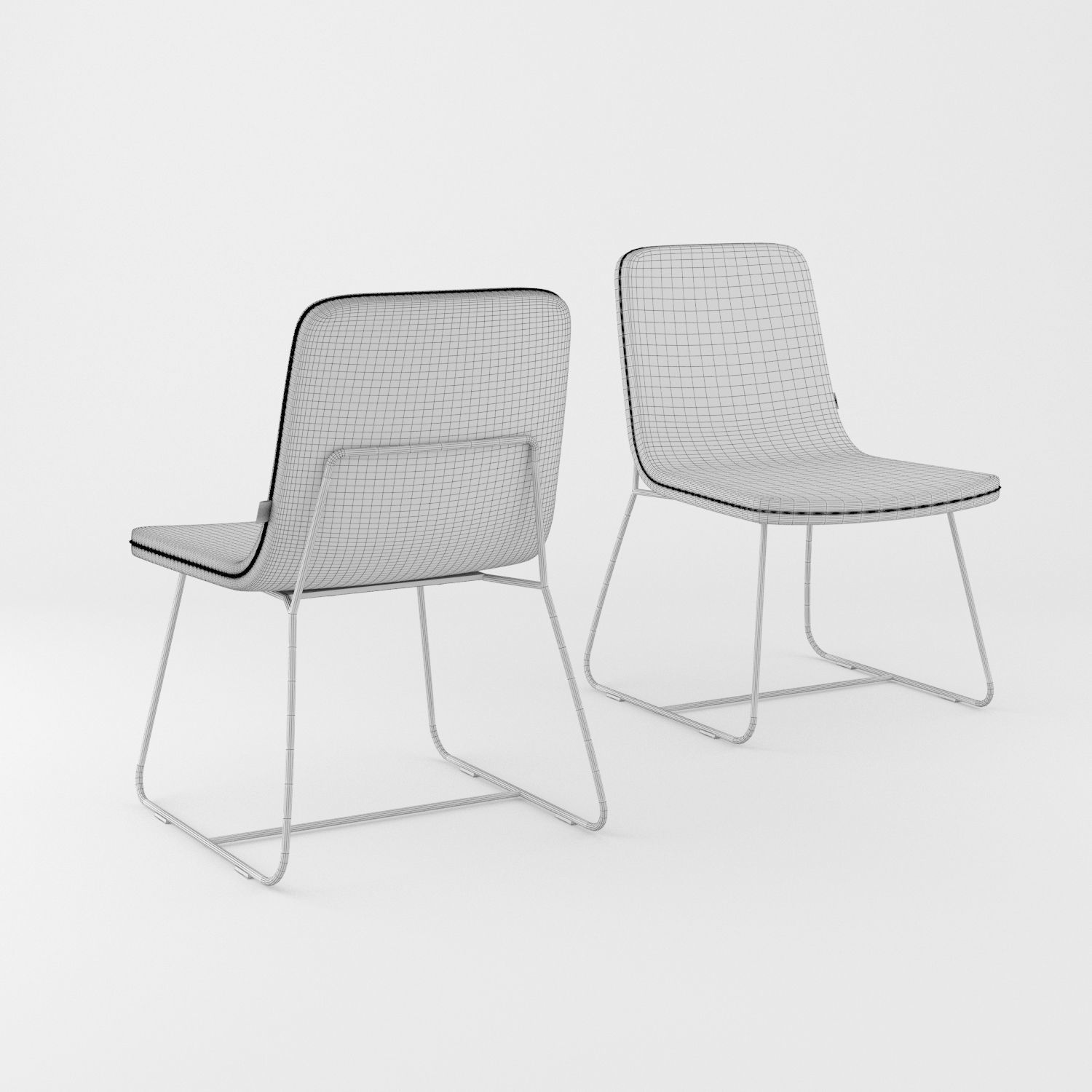 BT design pera lounge type 1 3D model_7