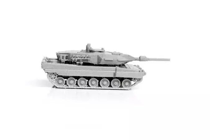 Leopard Tank Model Kit Free 3D print model