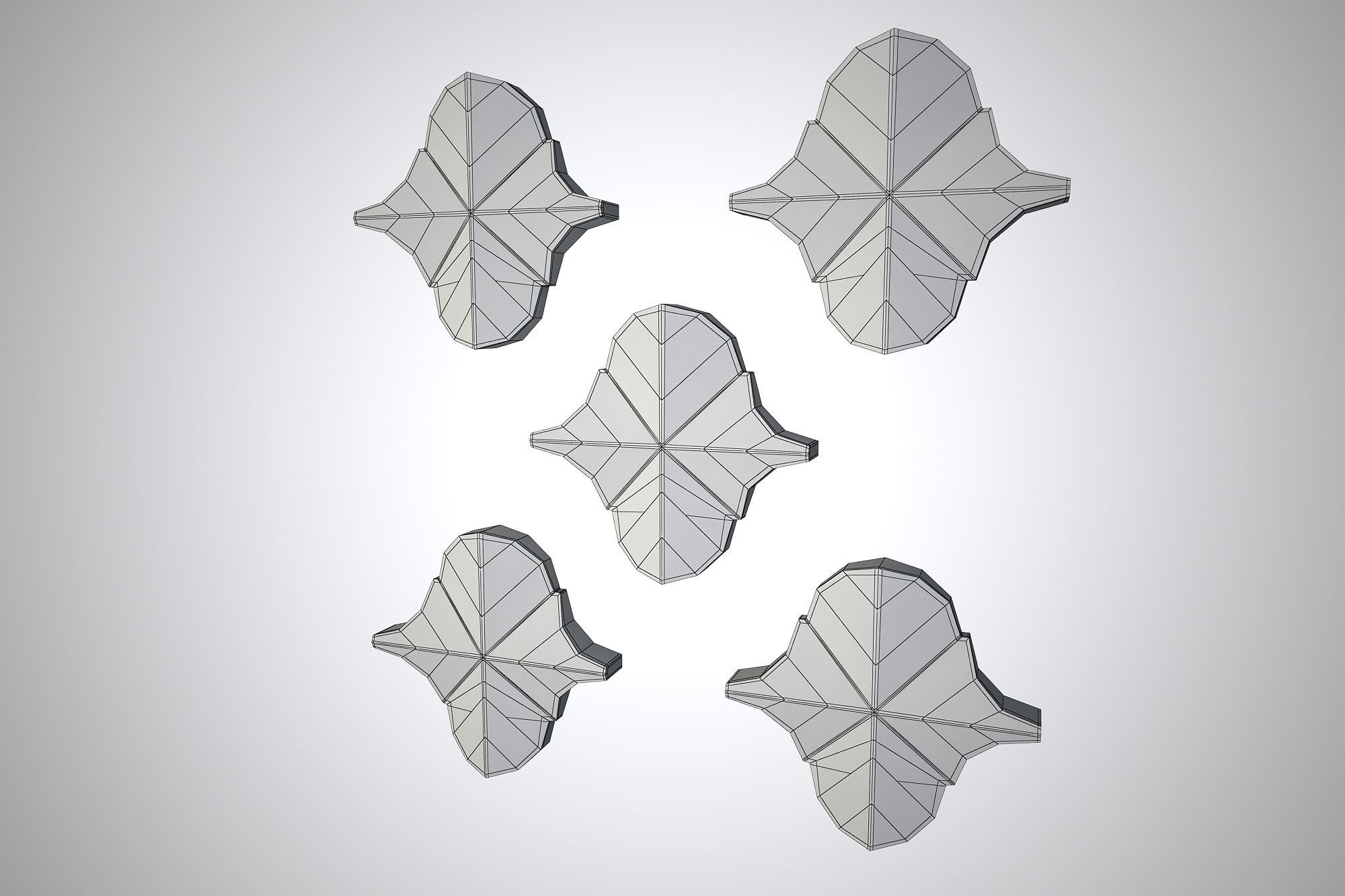 Arabian Pattern 03 3D model_7