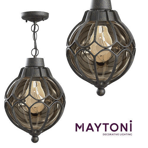 Pendant Lamp Champs Elysees S110-35-01-R Maytoni Outdoor Free 3D model