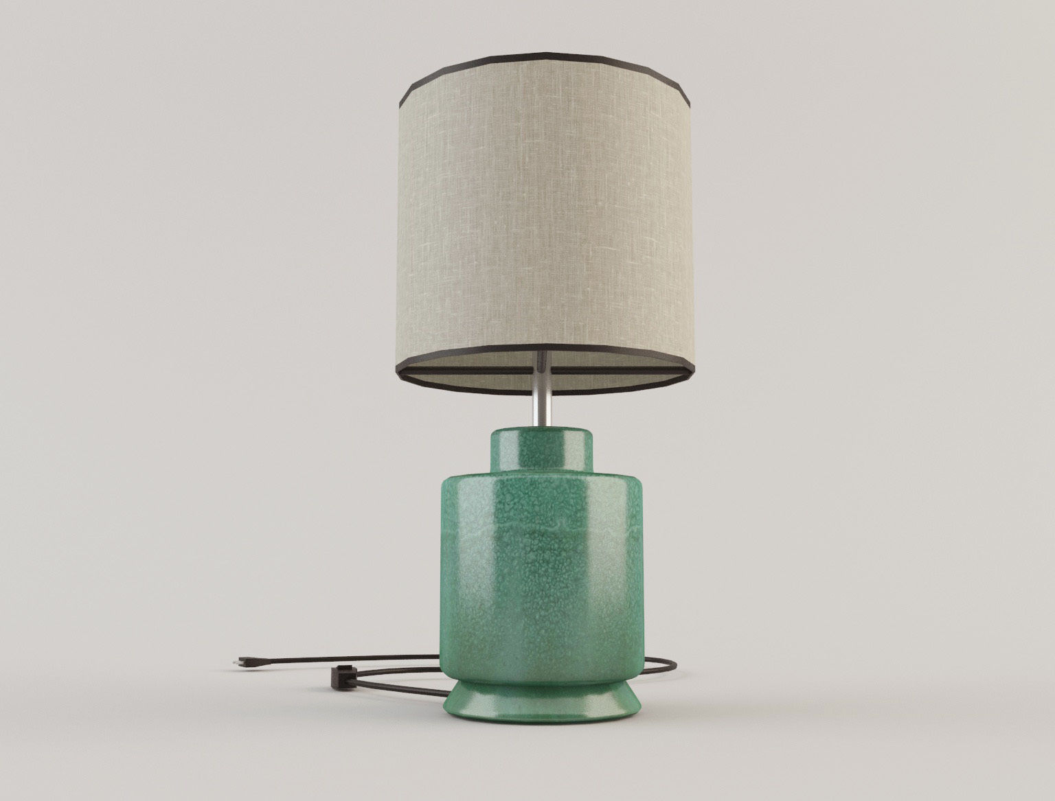 Modern Lamp 4 lowpoly Low-poly 3D model_2