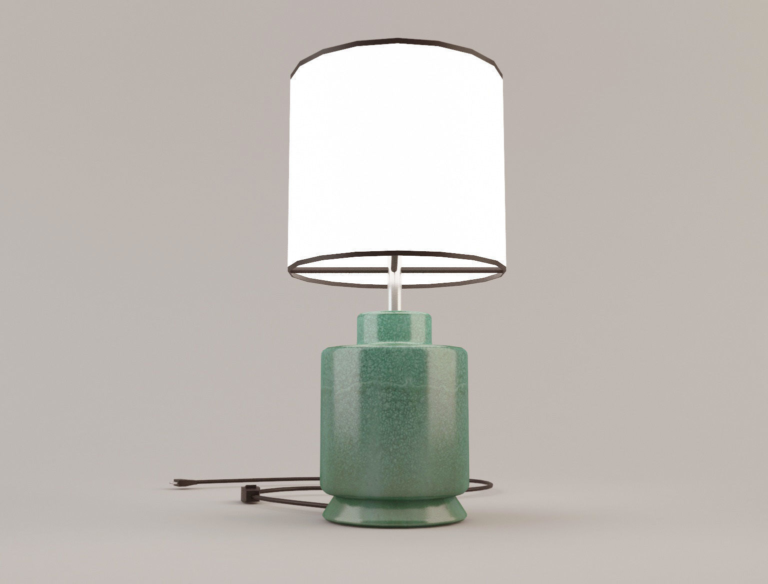 Modern Lamp 4 lowpoly Low-poly 3D model_3