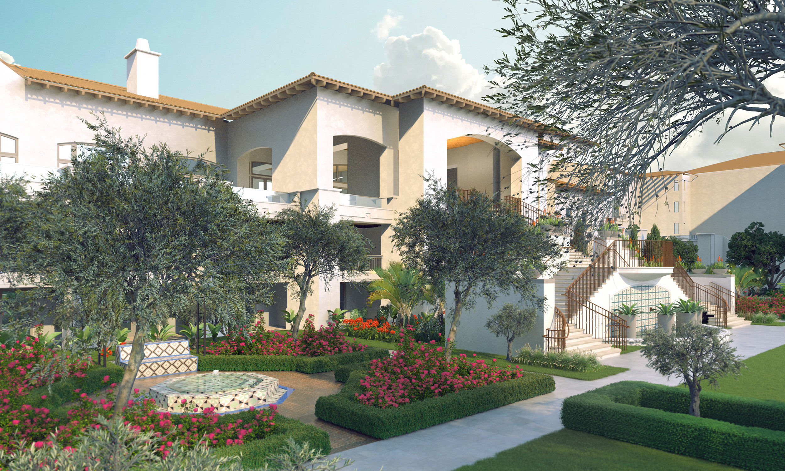 Olea europaea olive tree mature A 3D model_8