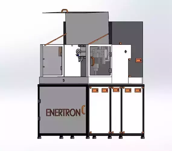 CNC PCB router machine 3D model