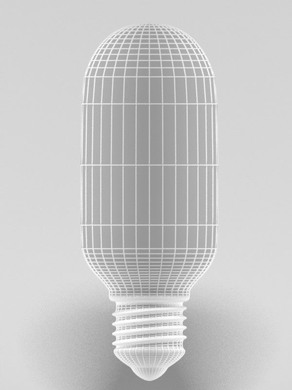 filament led light bulb 3D model_6