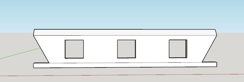 Fpv drone led strip 3D print model_3