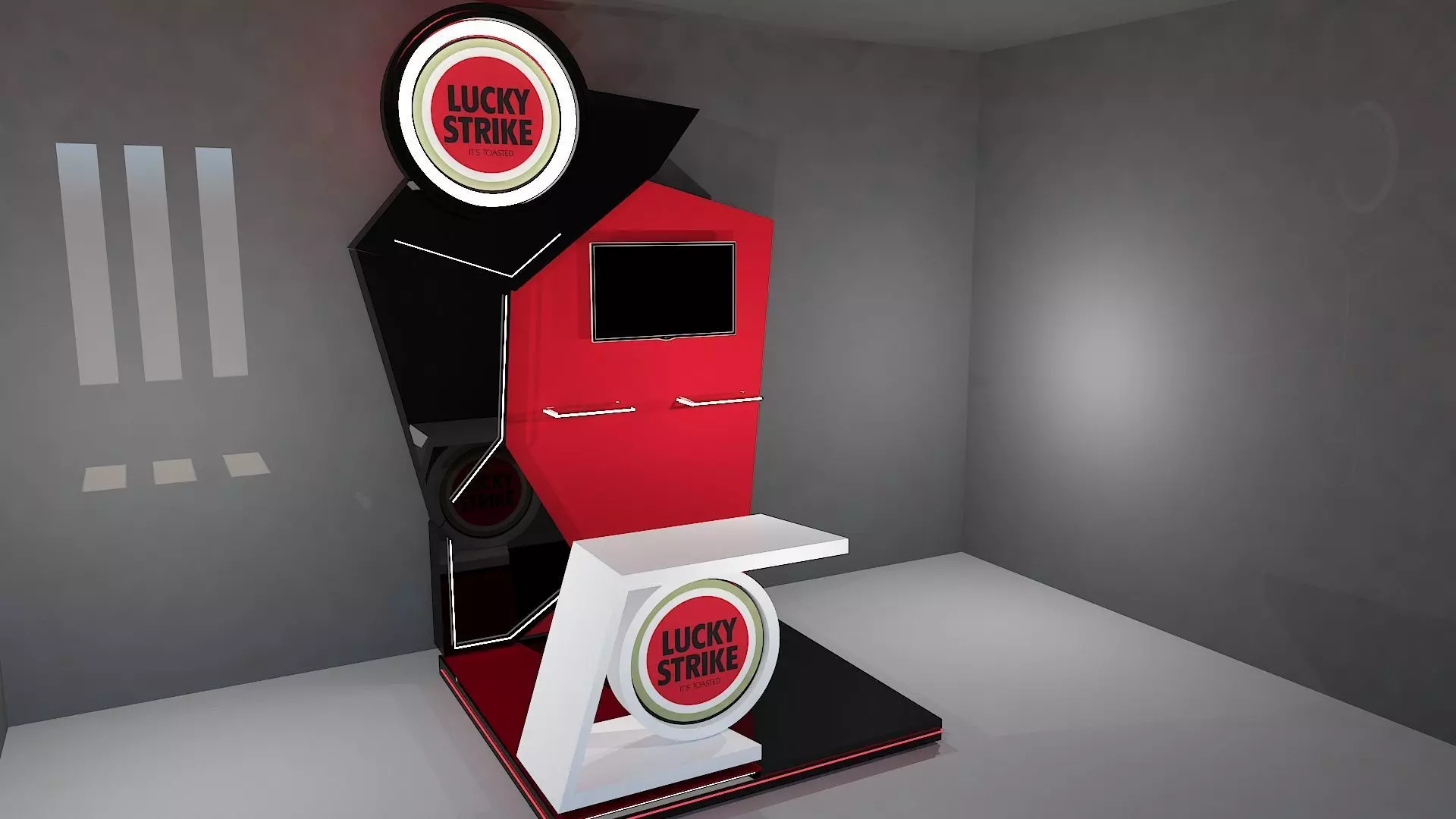 Mini Stand Cigarette 3D model_0