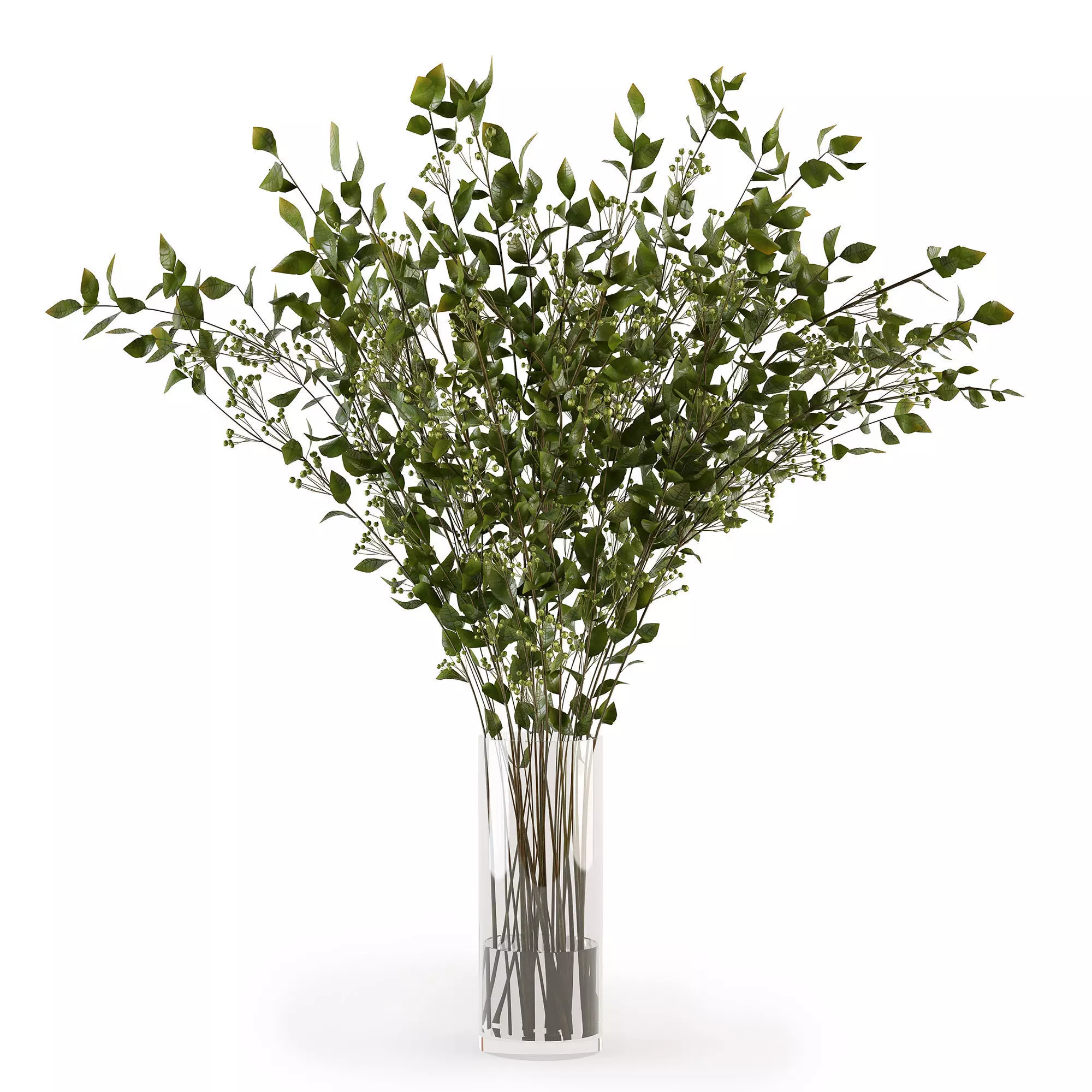 Branches in a vase 008 3D model