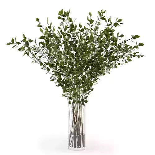 Branches in a vase 008 3D model