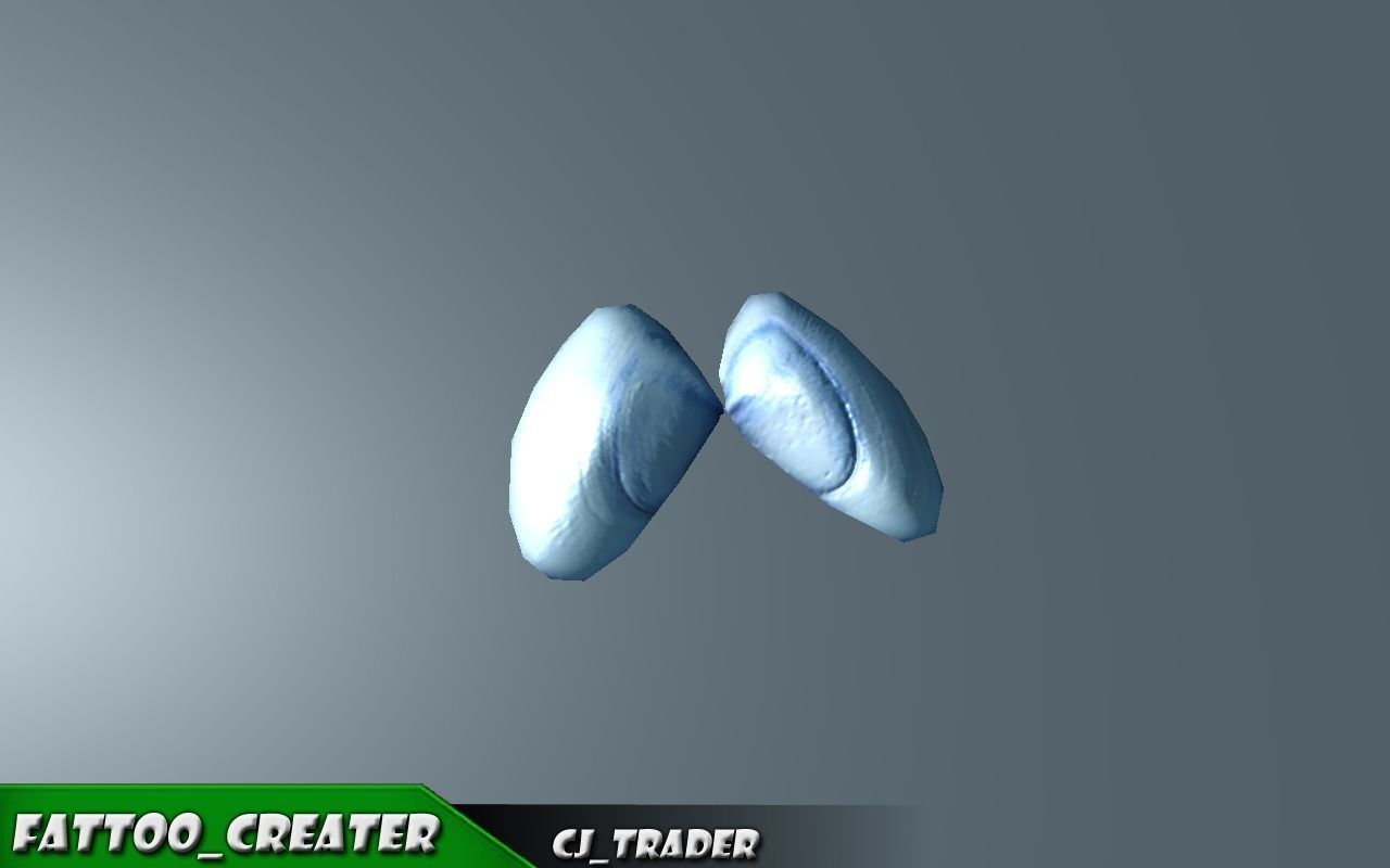 Lowpoly Under Water Shell Collection Pack 3d model Low-poly 3D model_14