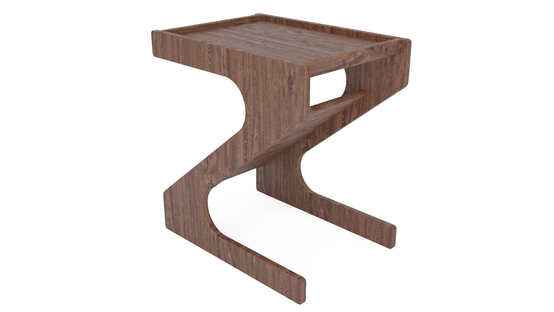 Coffee Chairside-End Table - 3ds Max 3D model_16