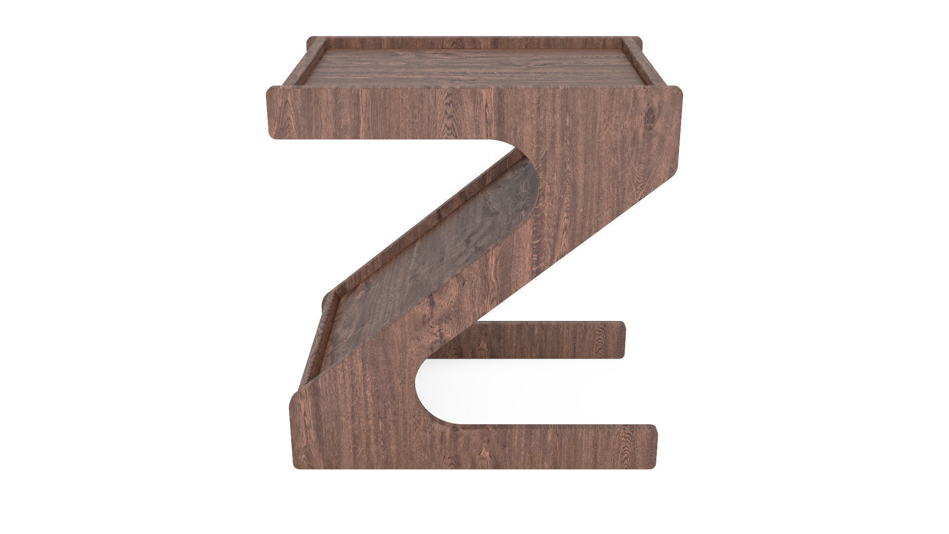 Coffee Chairside-End Table - 3ds Max 3D model_13