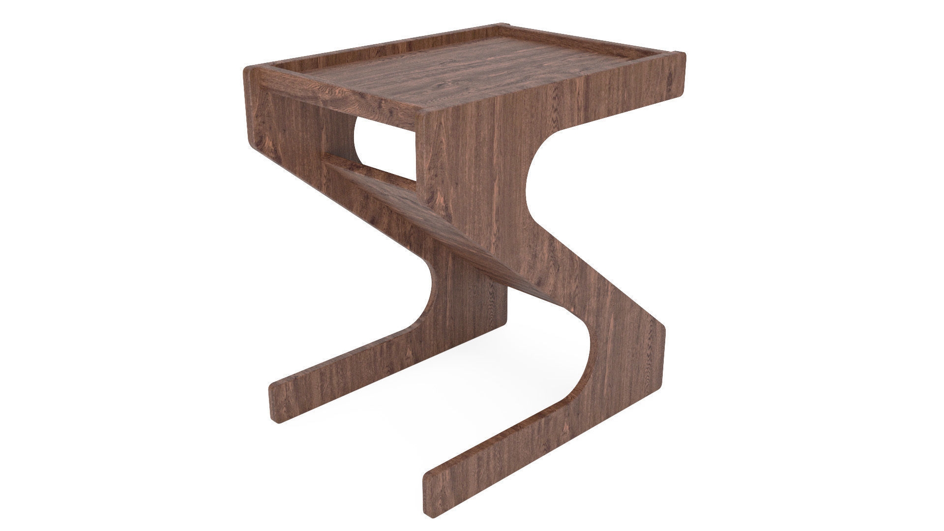 Coffee Chairside-End Table - 3ds Max 3D model_22