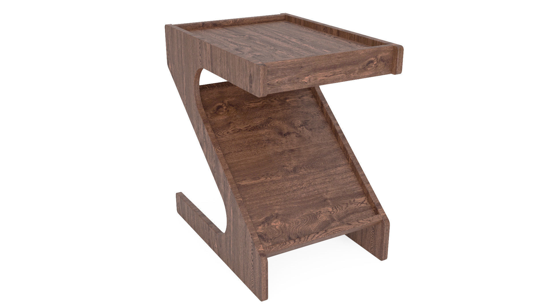 Coffee Chairside-End Table - 3ds Max 3D model_5