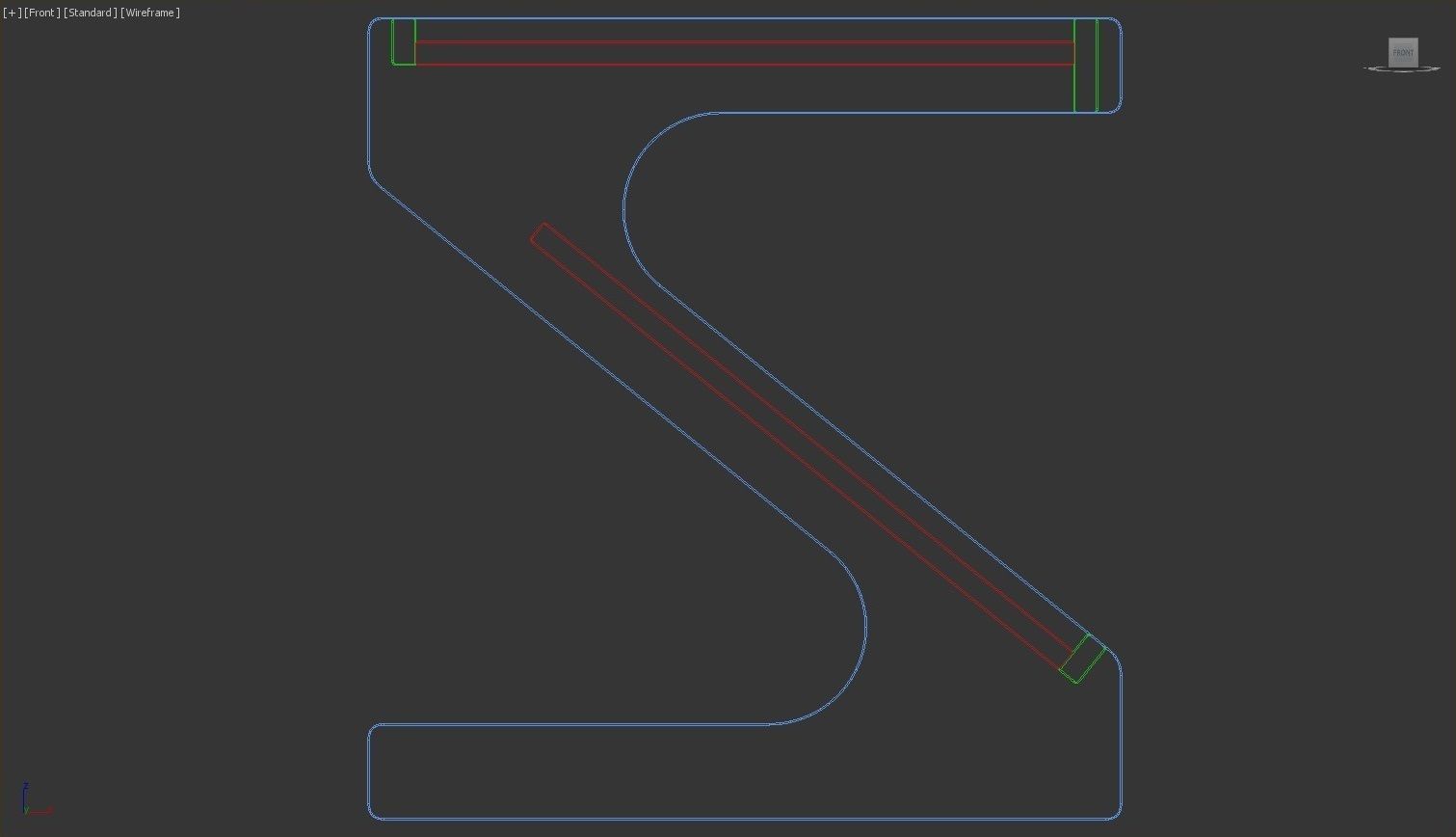 Coffee Chairside-End Table - 3ds Max 3D model_26