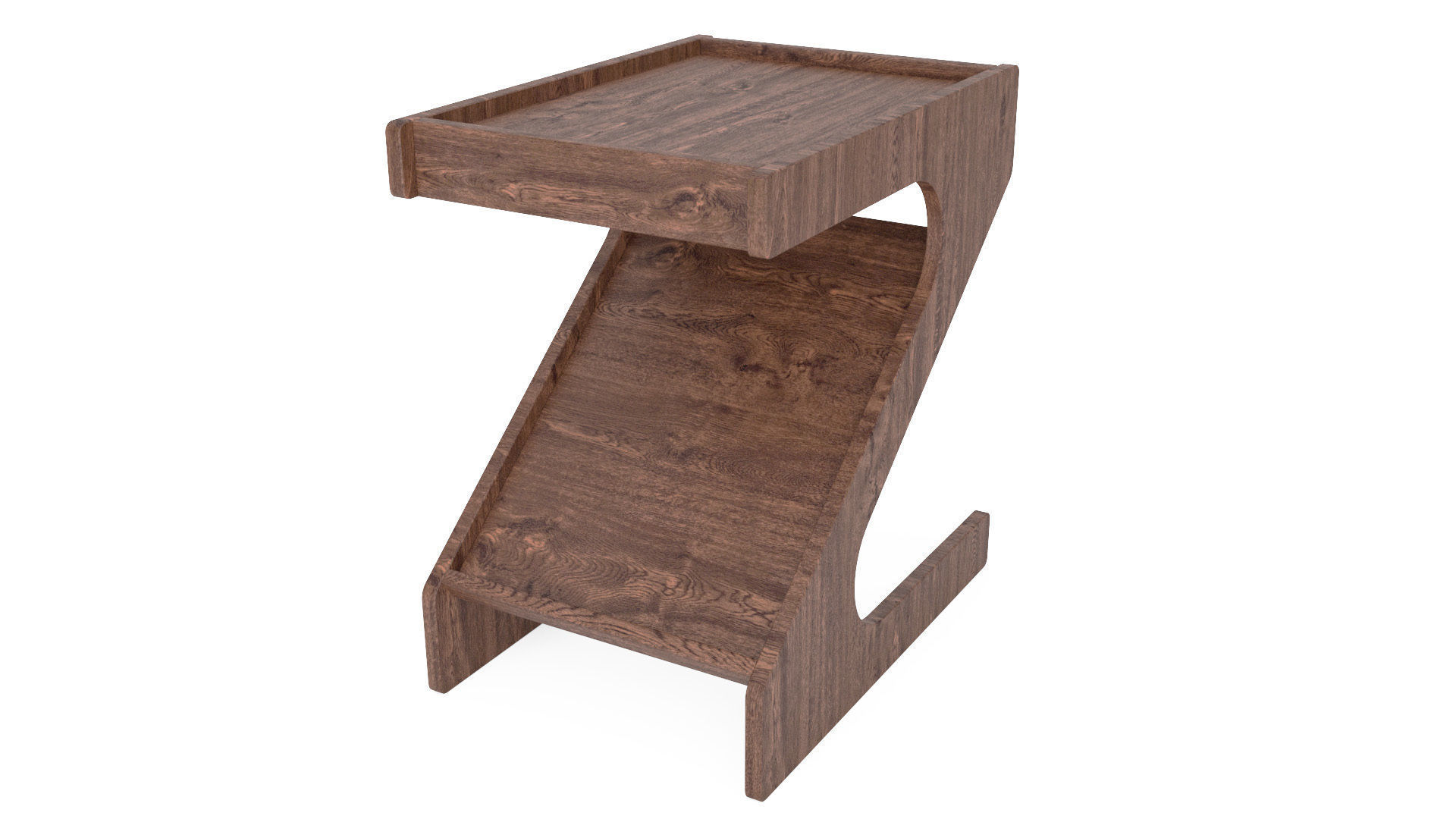 Coffee Chairside-End Table - 3ds Max 3D model_9