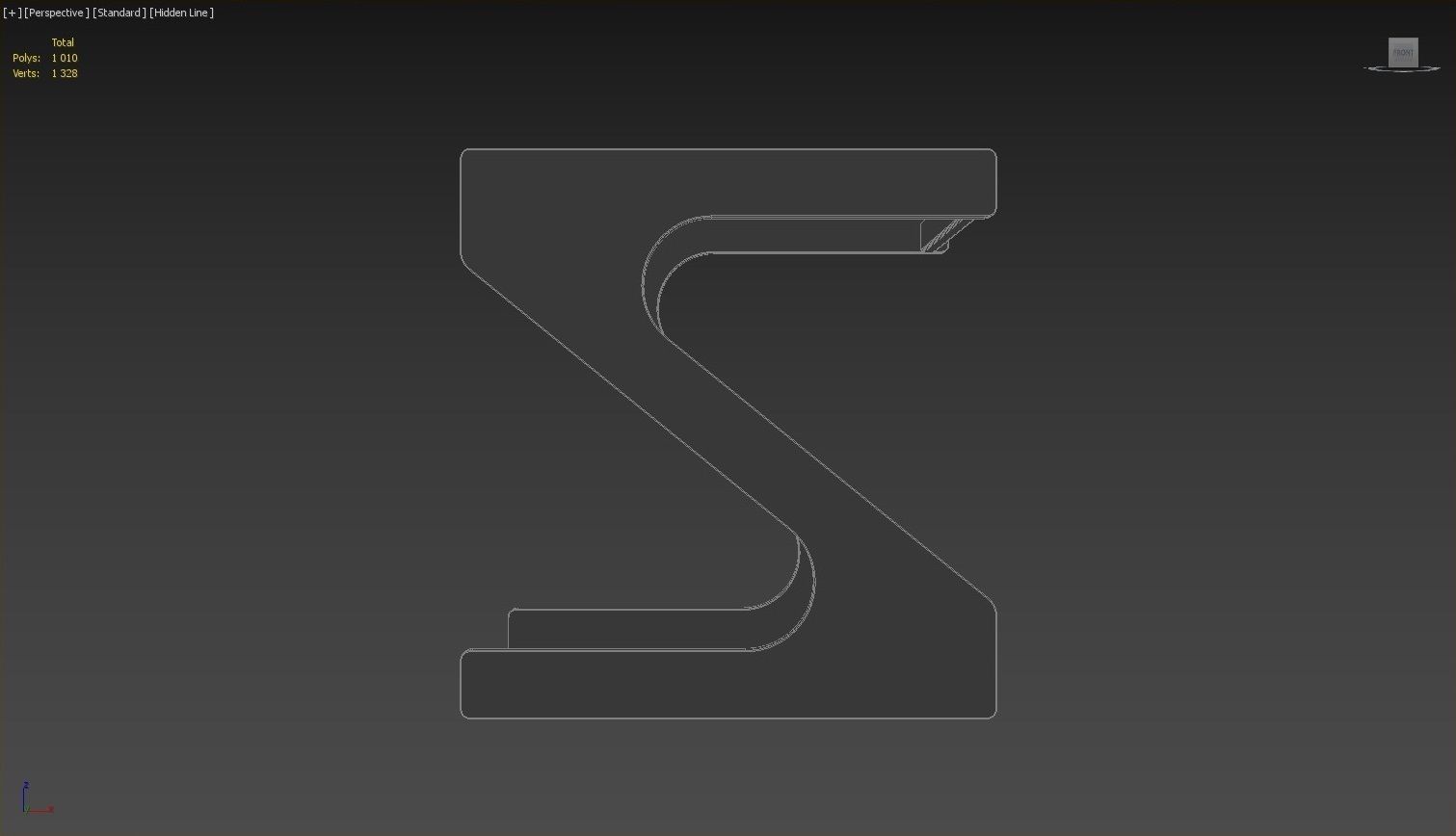 Coffee Chairside-End Table - 3ds Max 3D model_28