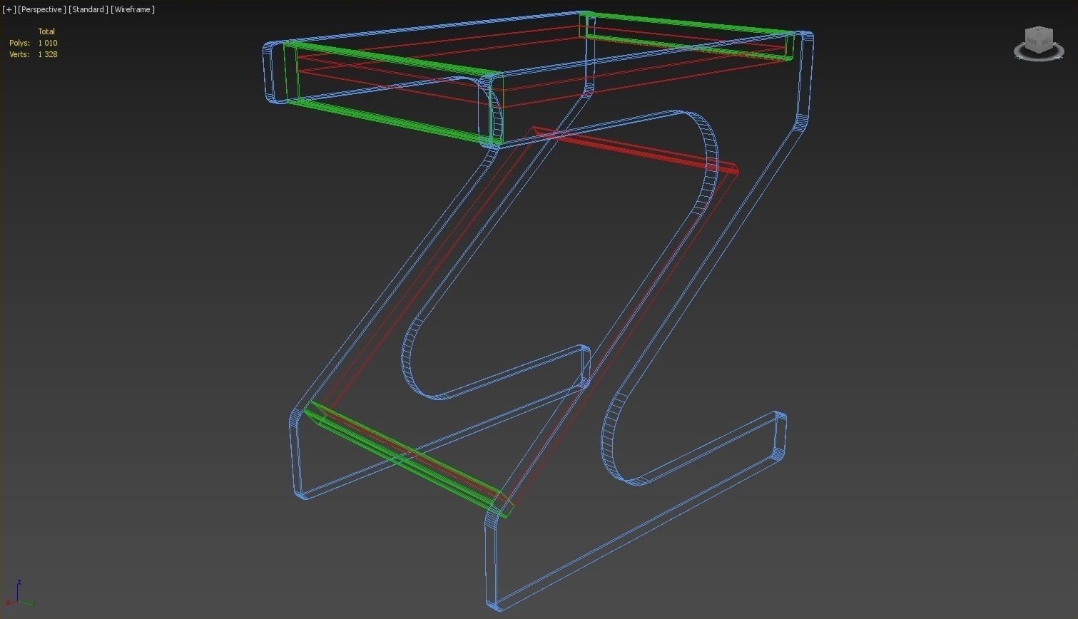 Coffee Chairside-End Table - 3ds Max 3D model_31