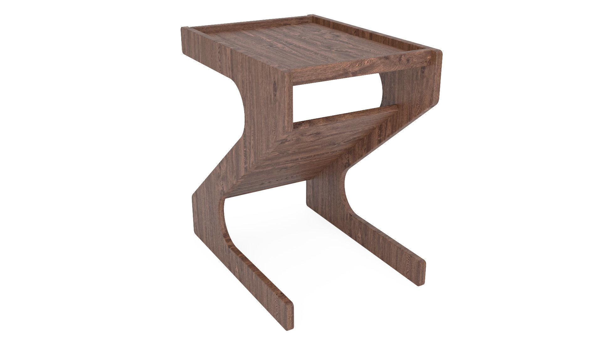 Coffee Chairside-End Table - 3ds Max 3D model_17