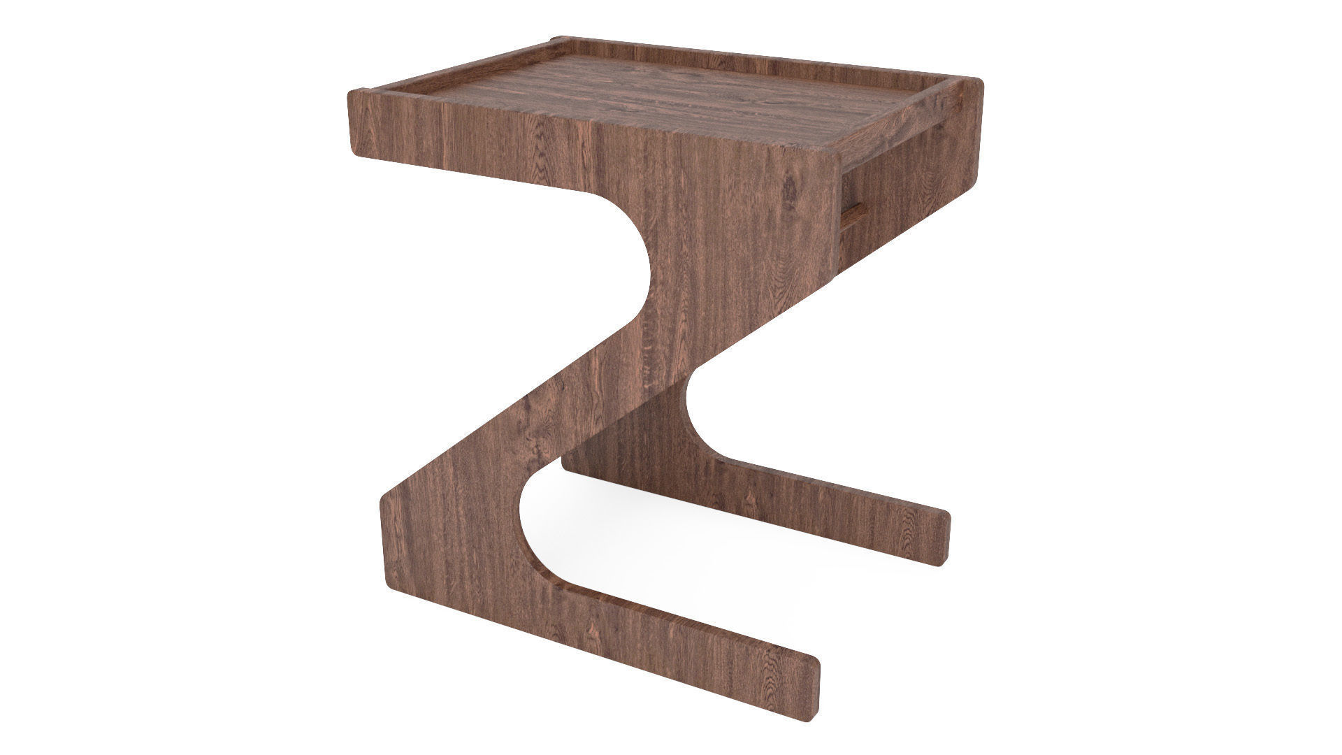 Coffee Chairside-End Table - 3ds Max 3D model_15