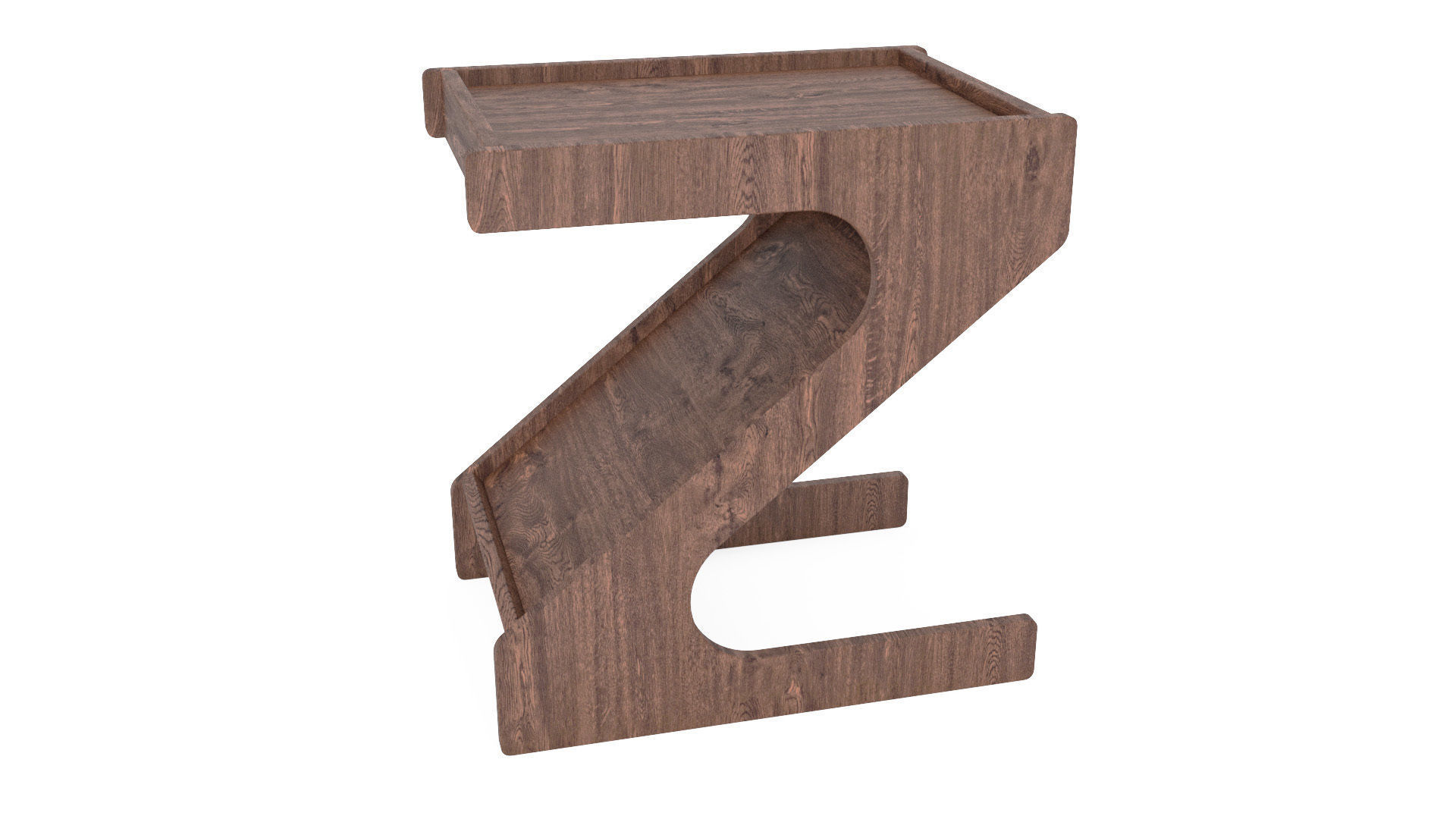 Coffee Chairside-End Table - 3ds Max 3D model_12