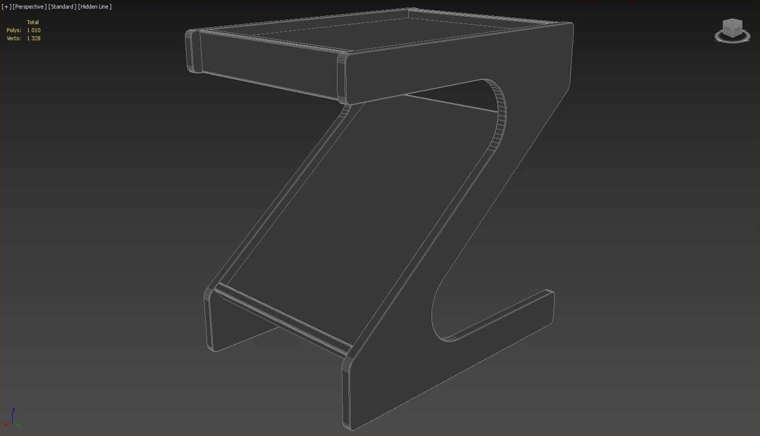 Coffee Chairside-End Table - 3ds Max 3D model_30