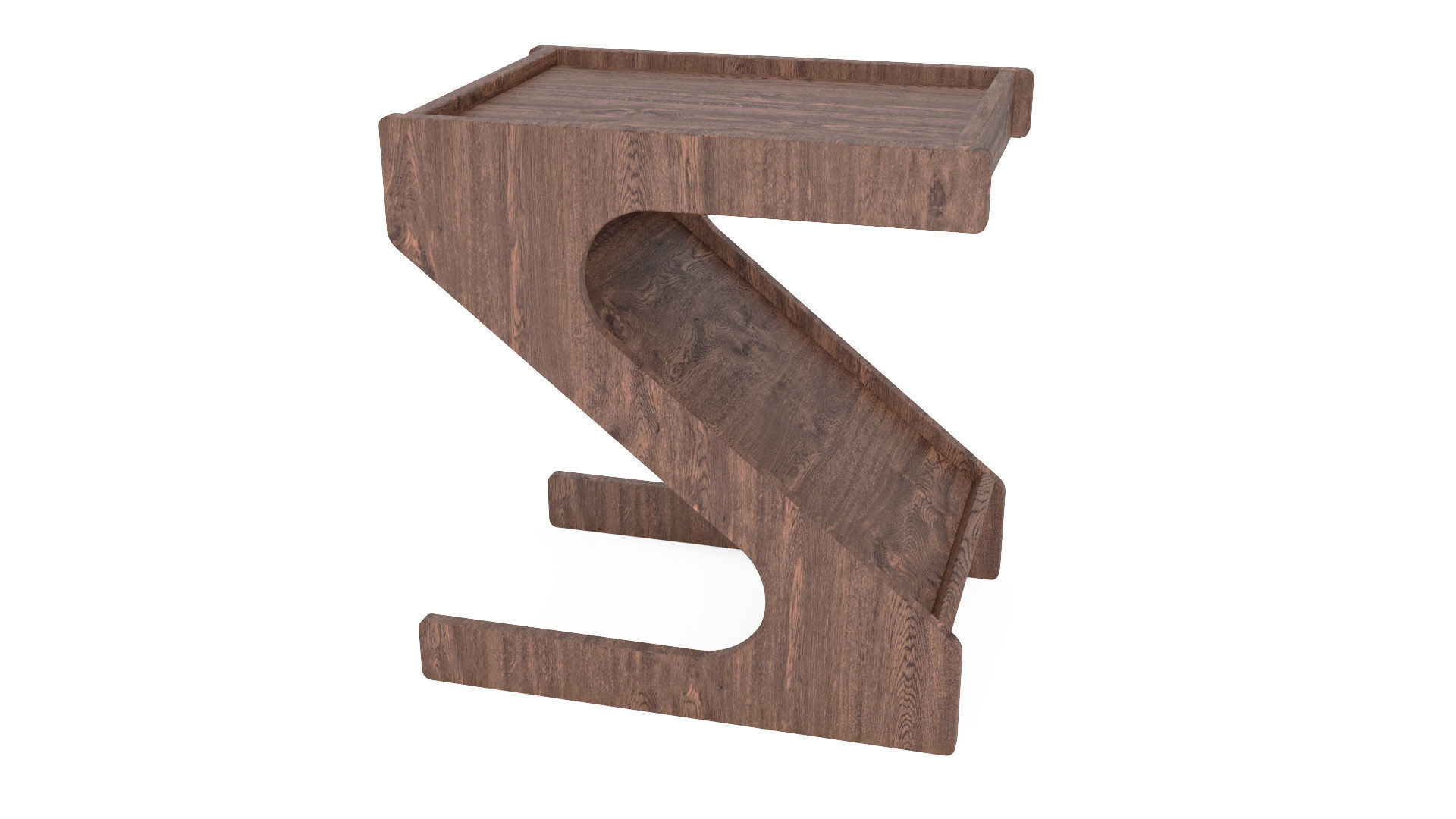 Coffee Chairside-End Table - 3ds Max 3D model_2