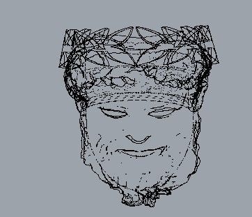 zeus ring 21mm 3D print model_6